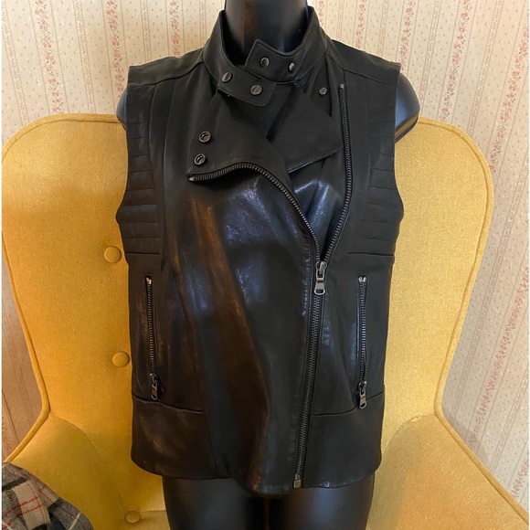 J Brand Jackets & Blazers - J Brand Leather Vest